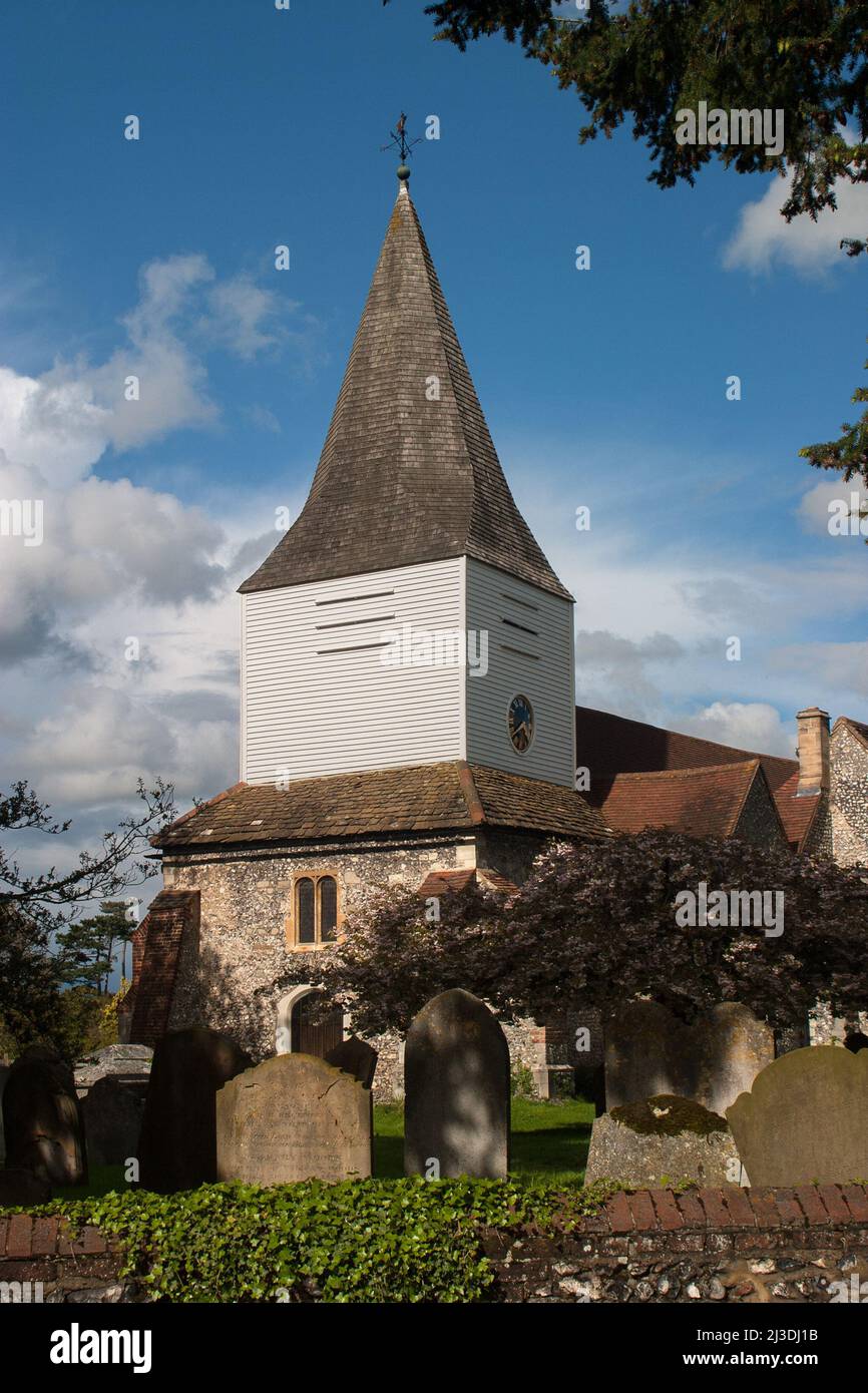 St.Nicolas Church, Great Bookham, Surrey Stock Photo - Alamy