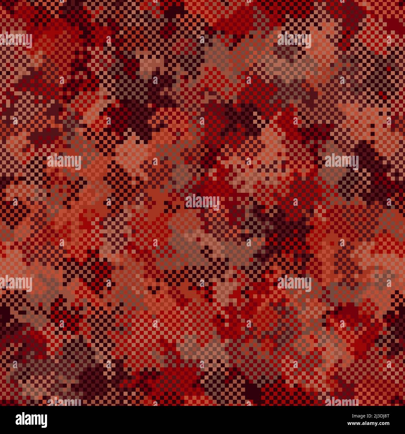 Texture military camouflage seamless pattern. Abstract army vector illustration Stock Vector