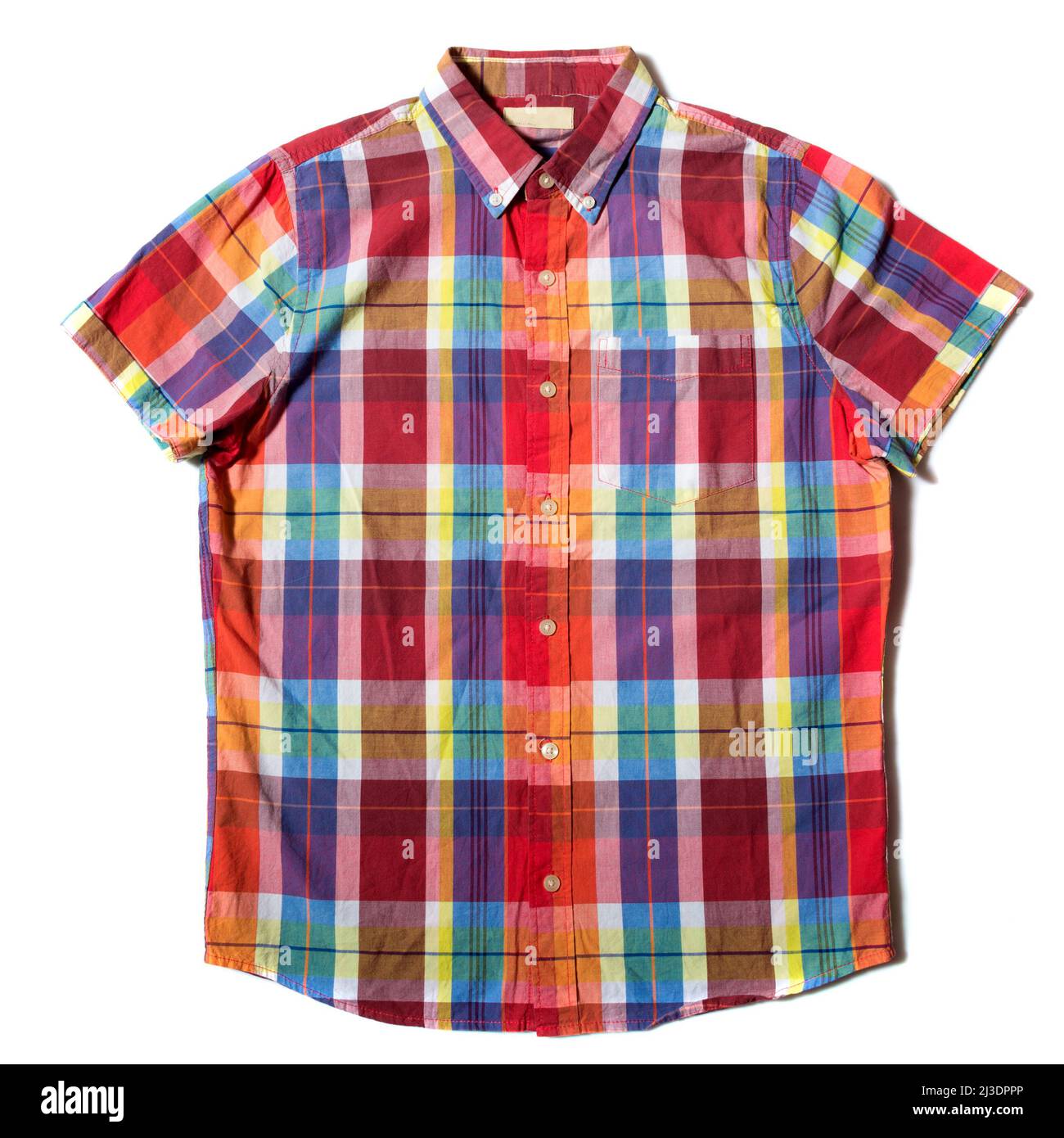 Men's short sleeve summer shirt Stock Photo