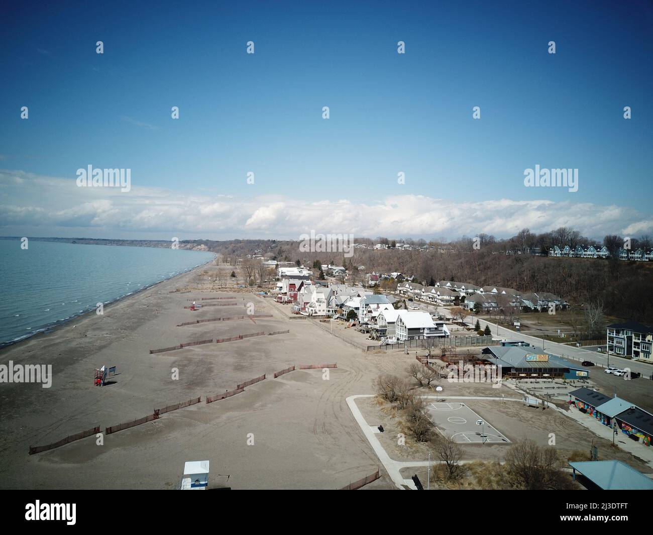 Port stanley beach in Canada Stock Photo Alamy