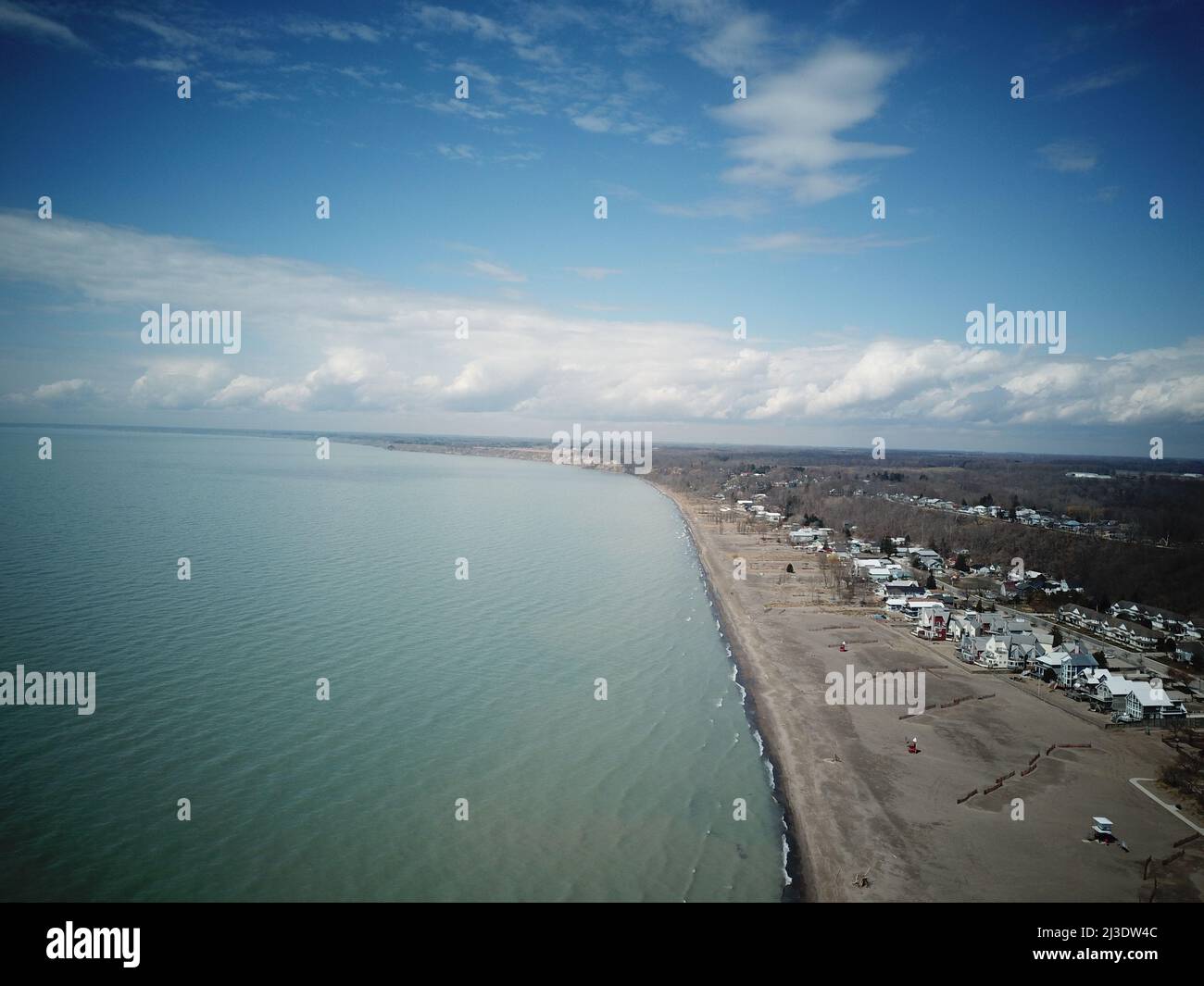 Port stanley beach in Canada Stock Photo Alamy