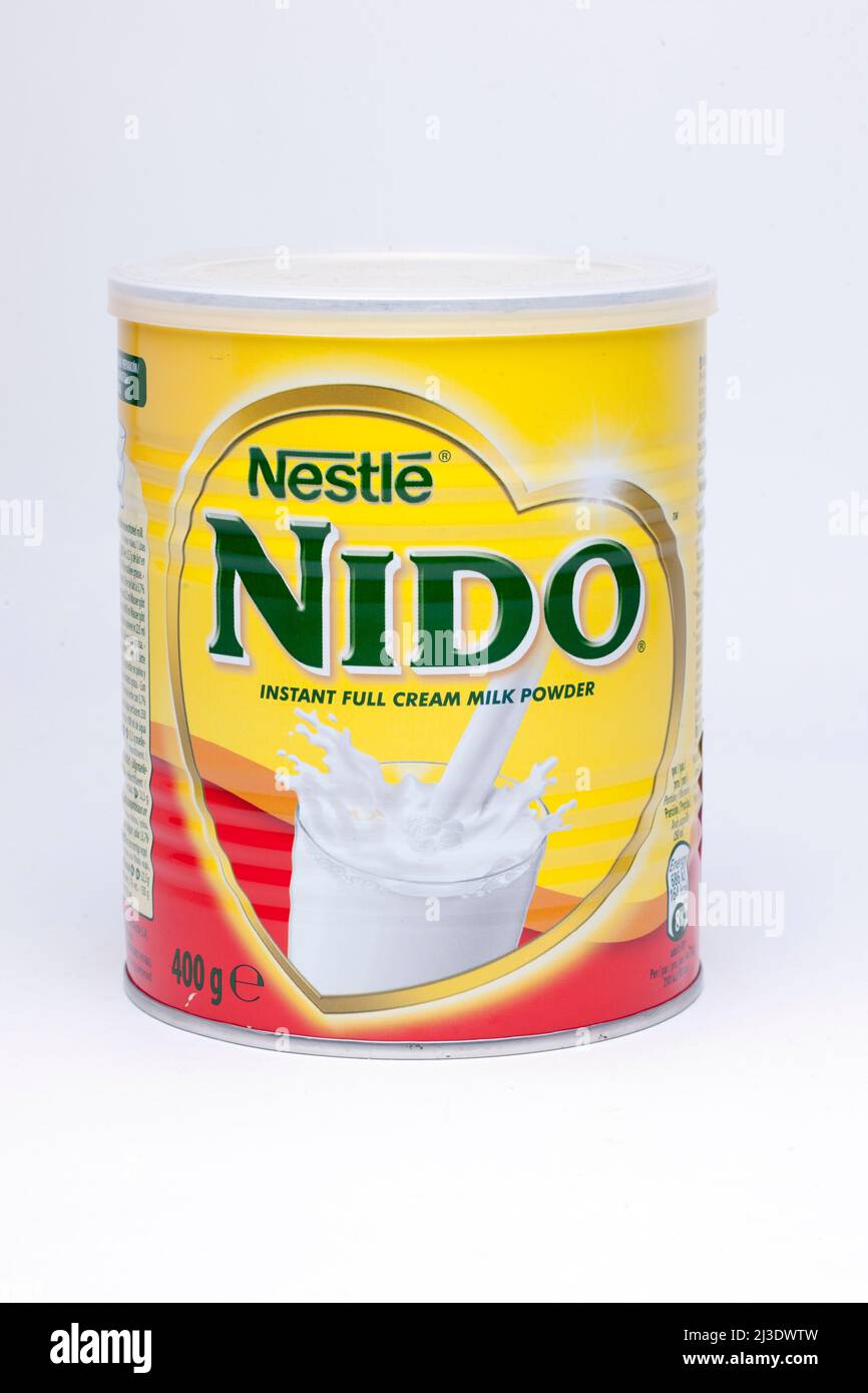 400 gram container of nestle nido instant full cream milk hi-res stock  photography and images - Alamy