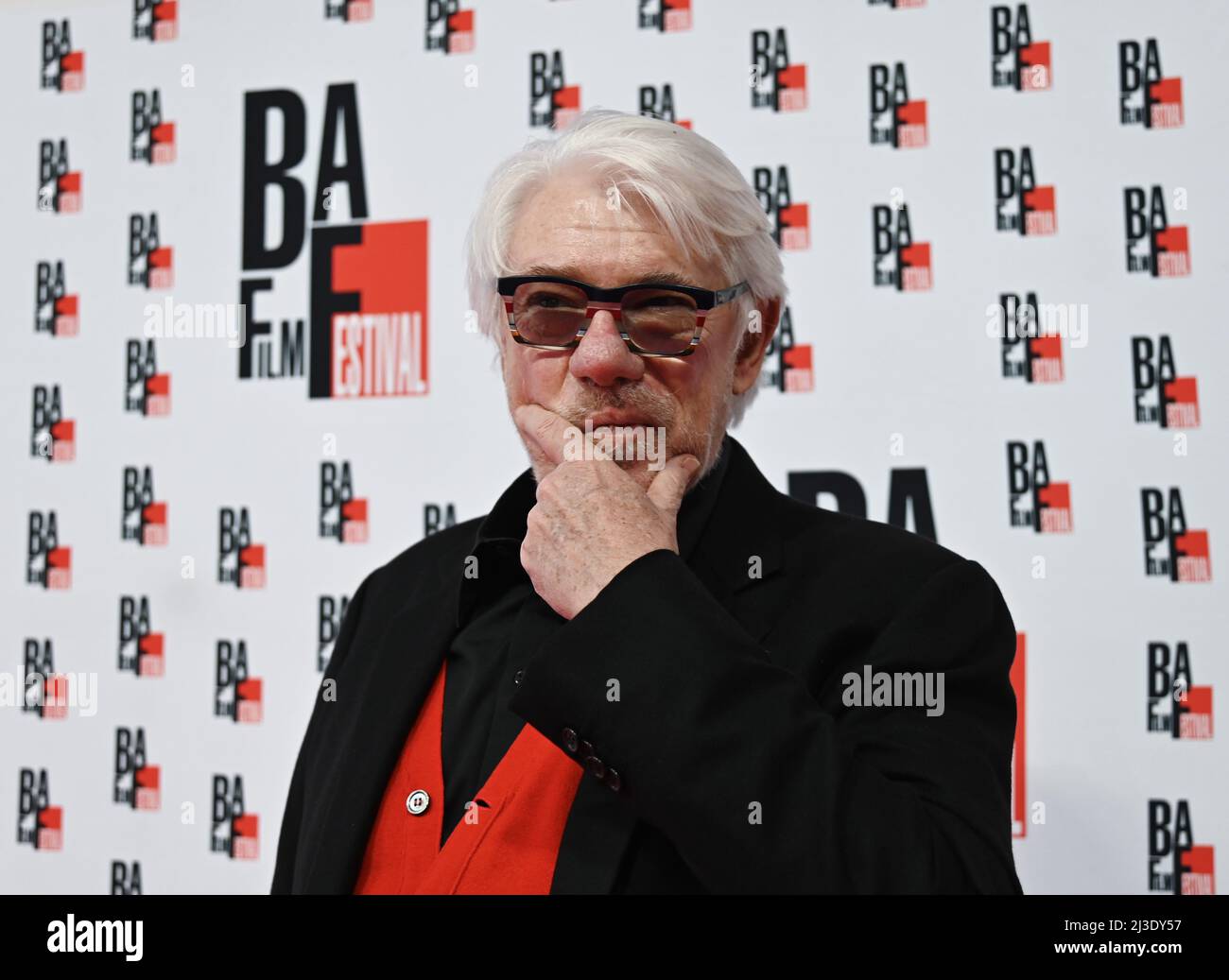 Busto Arsizio, Italy. 07th Apr, 2022. Busto Arsizio, Italy BA Film Festival  2022 Photocall Ricky Tognazzi for the presentation of his documentary The  mad desire to live, a lively, passionate, original portrait