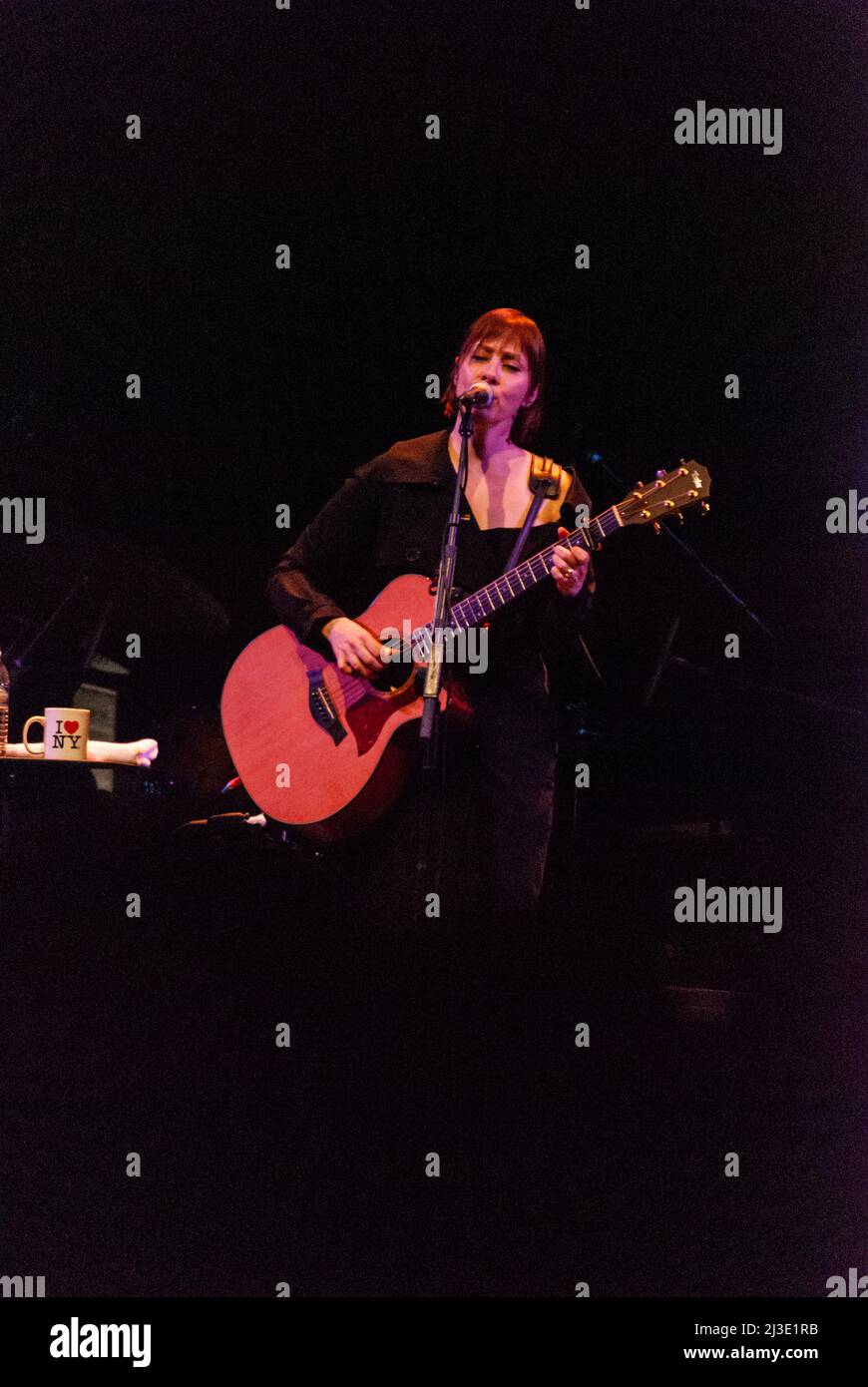 Susan Vega at the Beacon Theater in NYC Stock Photo