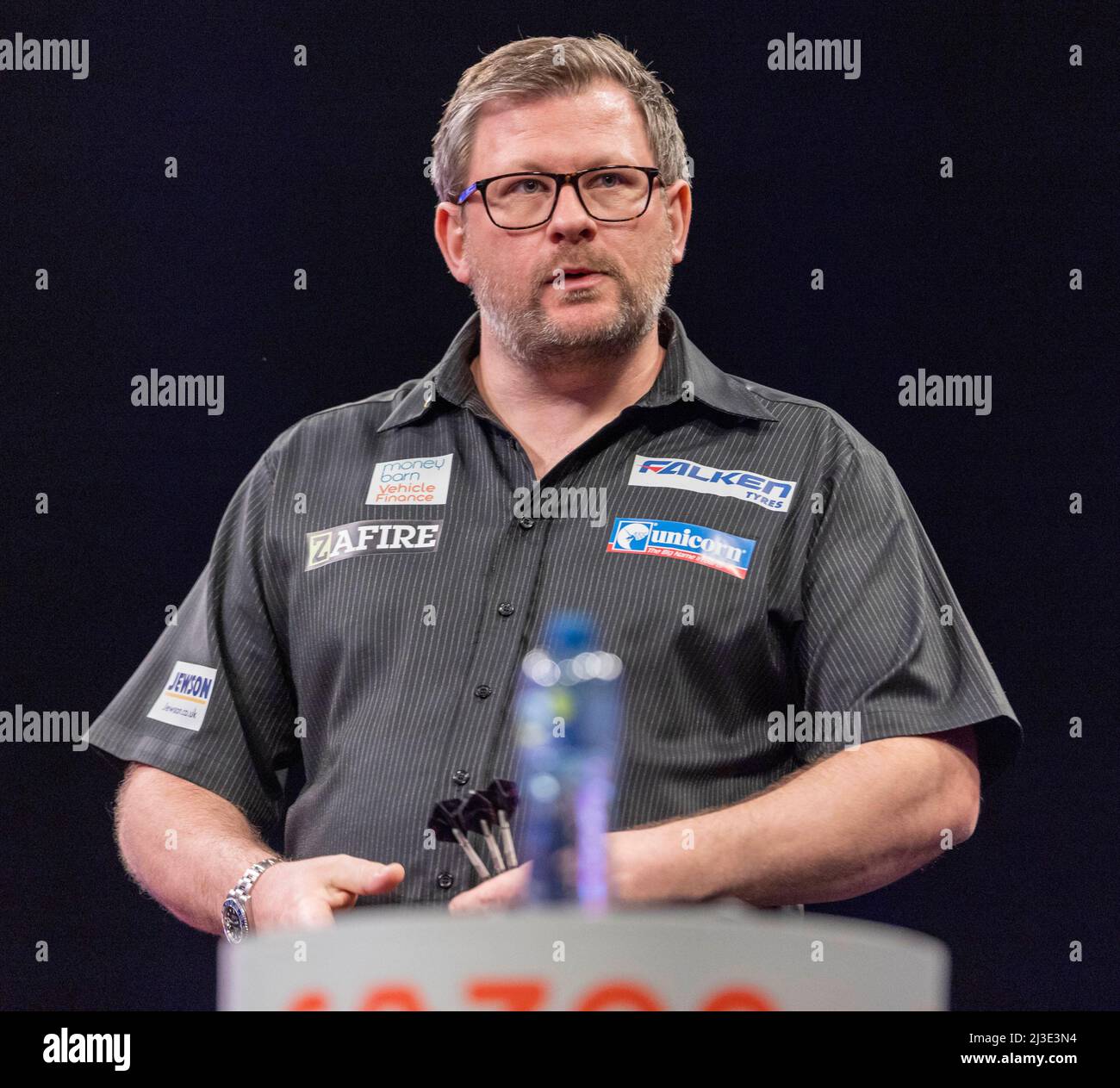 7th April 2022, First Direct Arena, Leeds, Yorkshire, England; PDC