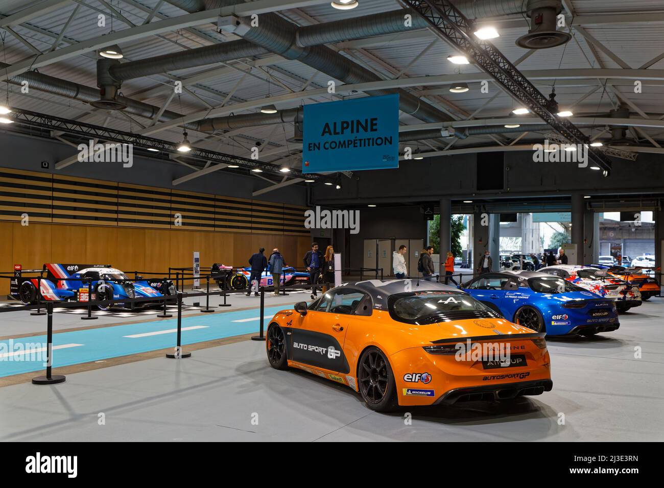 LYON, FRANCE, April 7, 2022 The Lyon Motor Show is held at Eurexpo