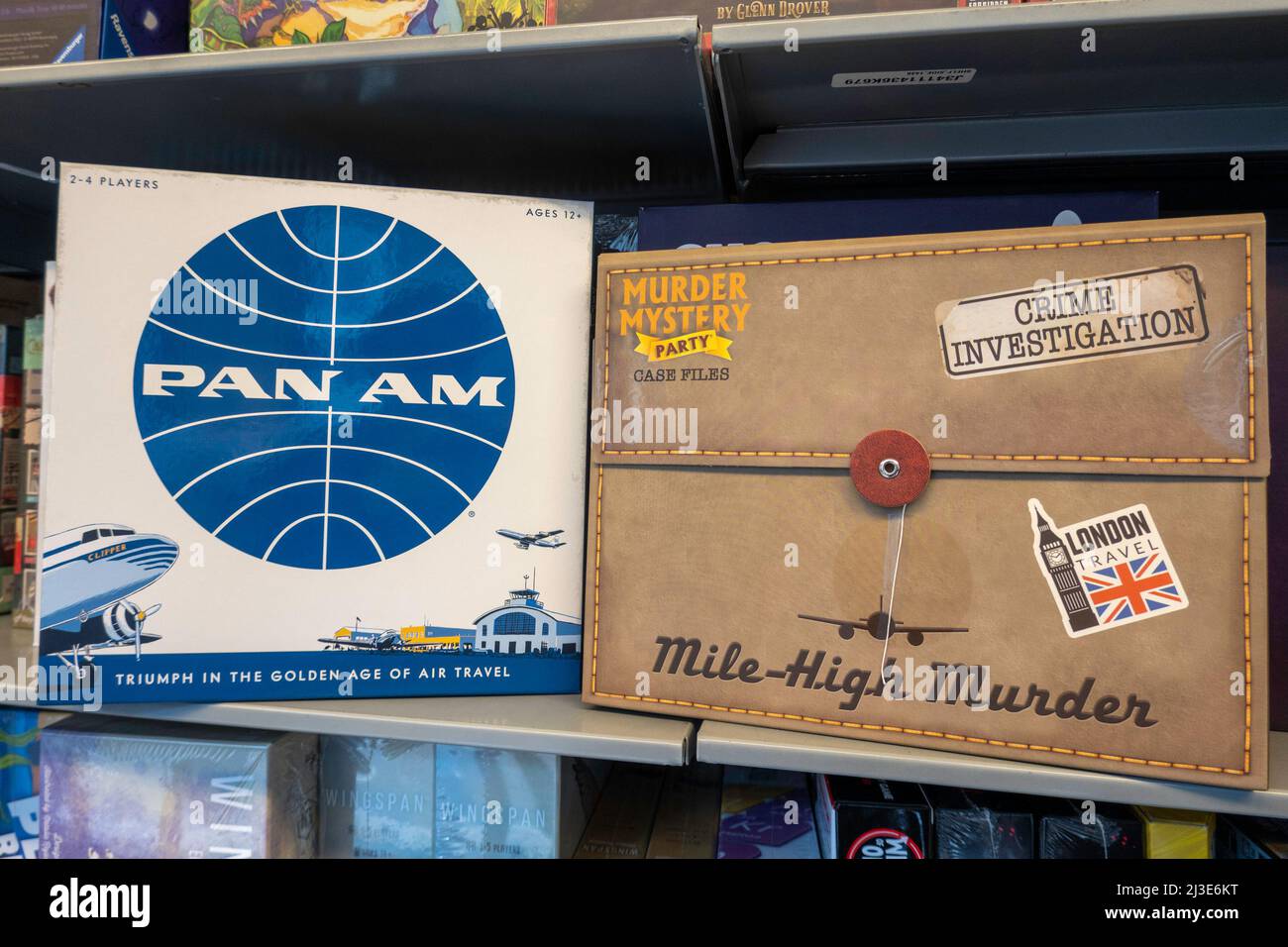 Barnes & Noble Booksellers has an extensive line of board games and is