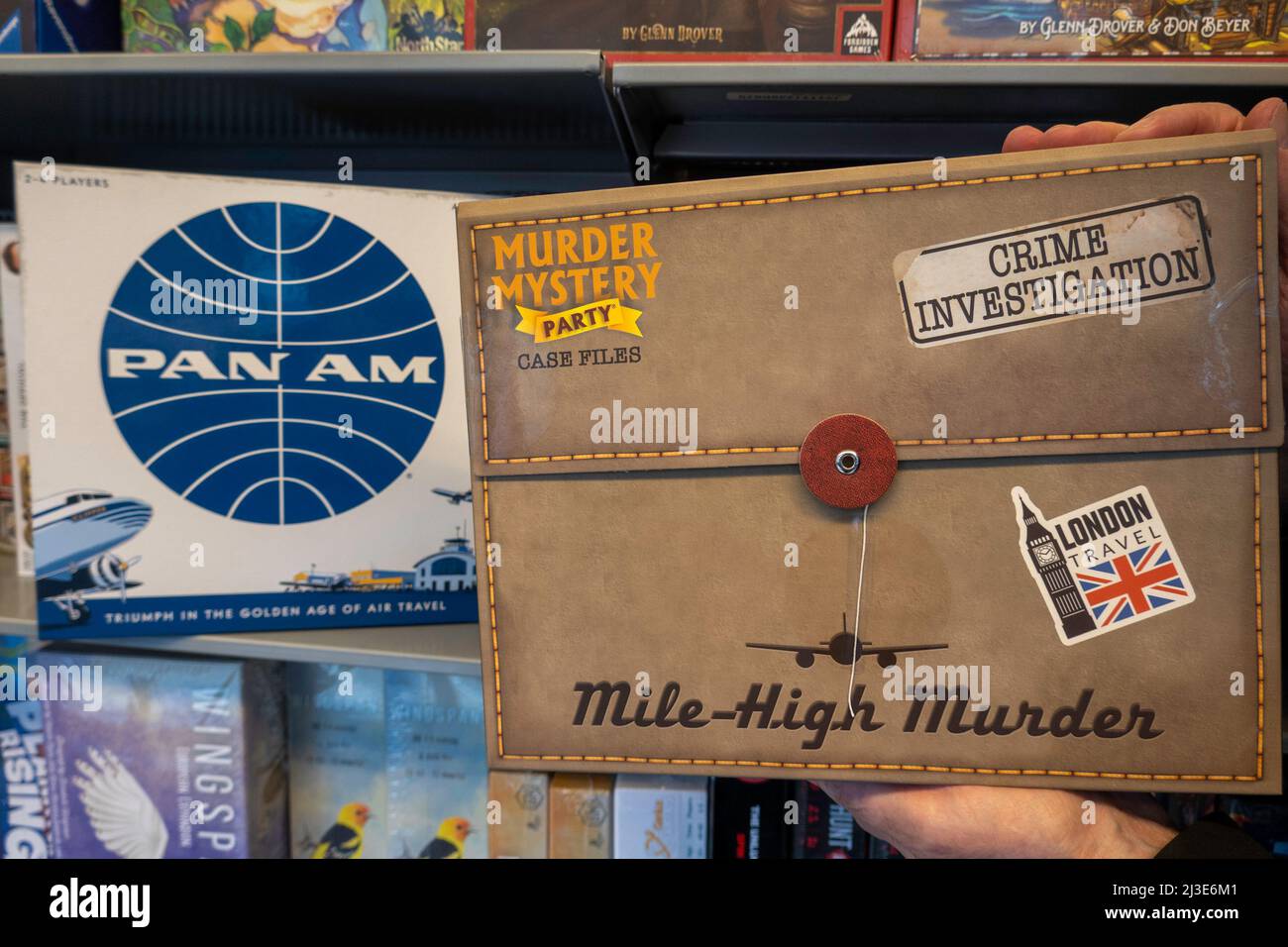 Barnes & Noble Booksellers has an extensive line of board games and is