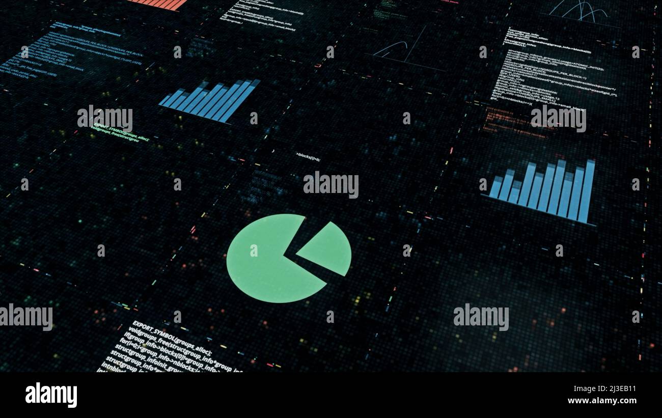 Concept data security moving bits hi-res stock photography and images ...