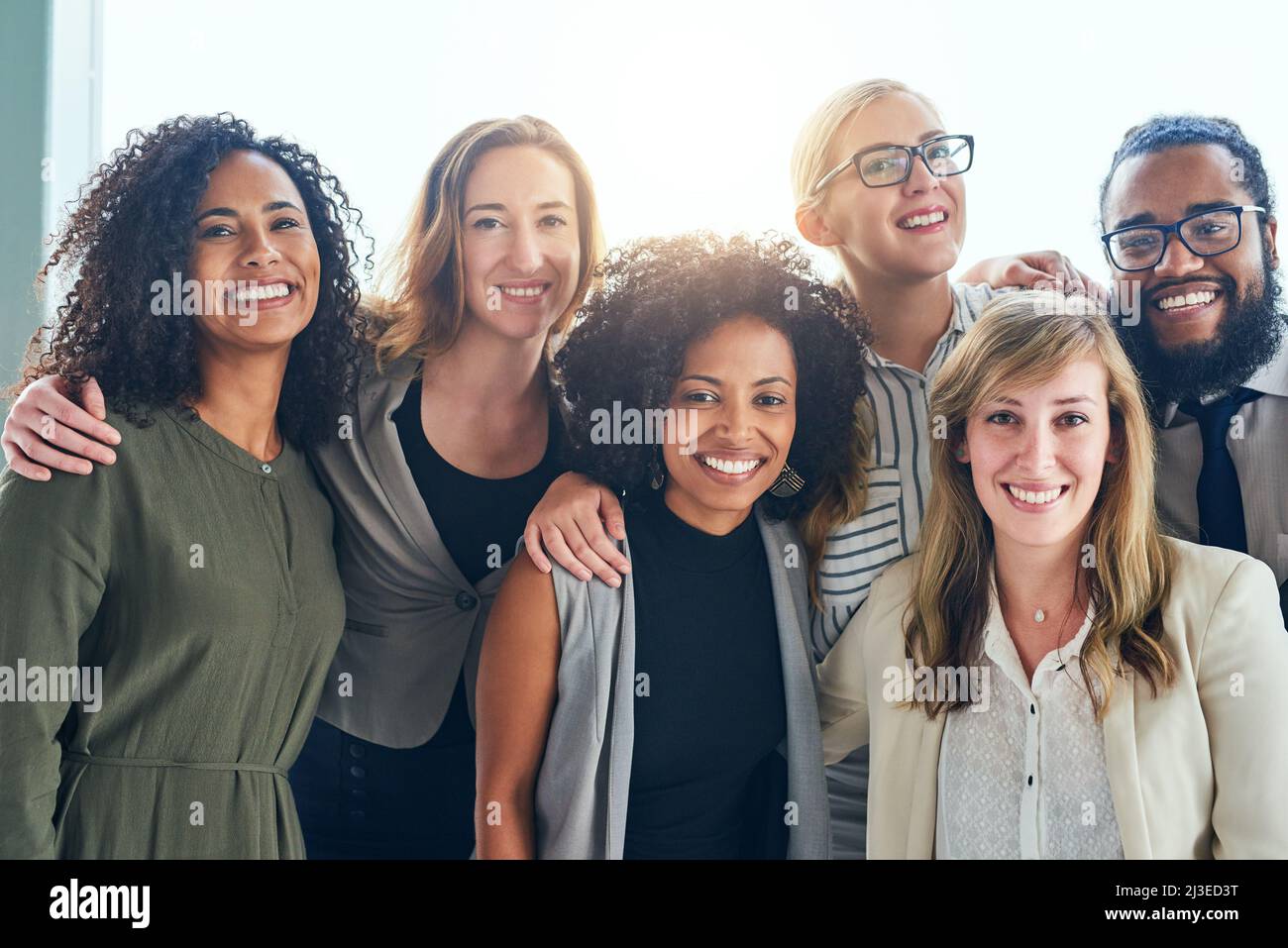 Were the best and brightest. Cropped portrait of a group of young ...