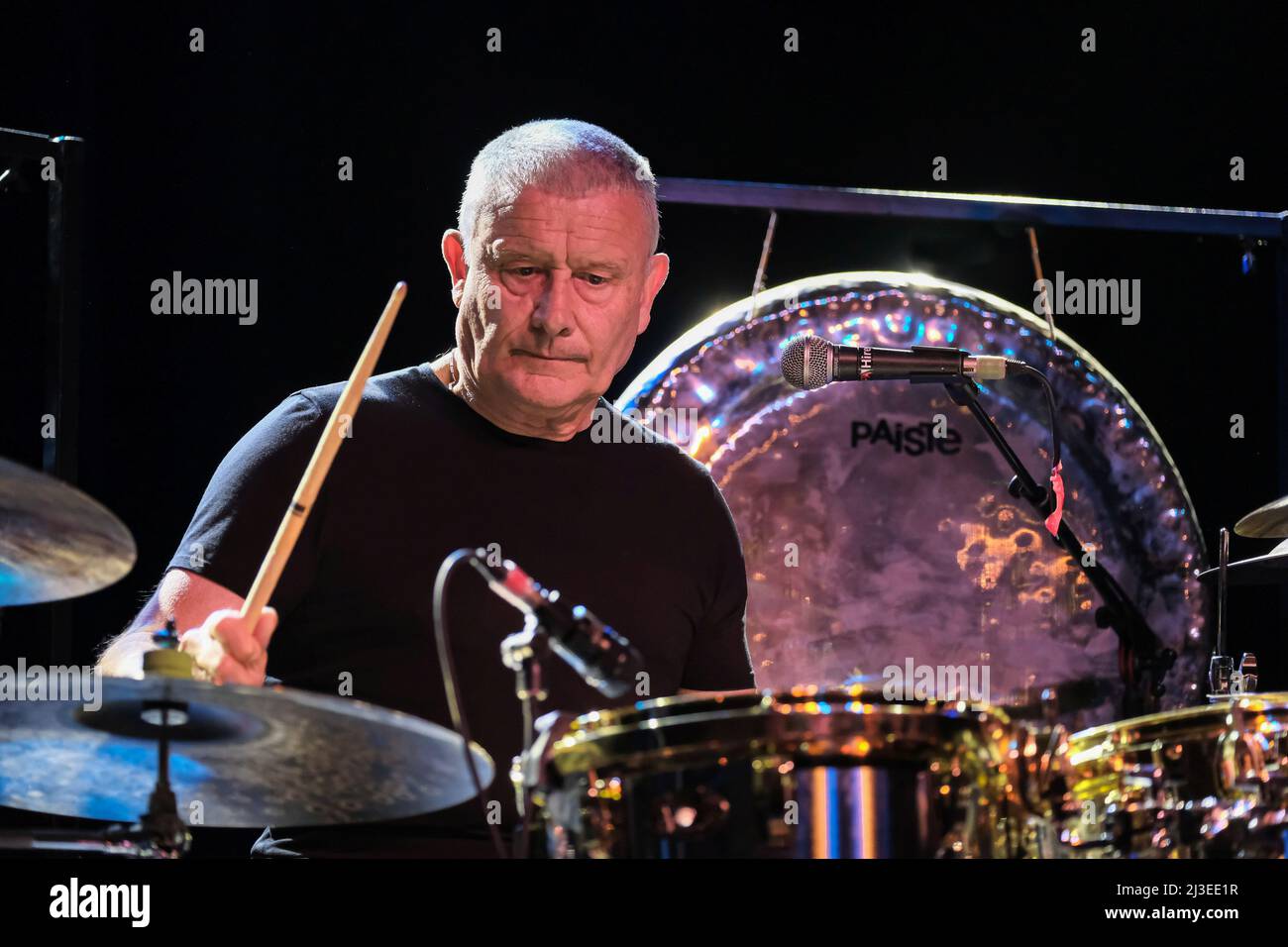 Carl Fredrick Kendall Palmer, English drummer, and bassist, best known