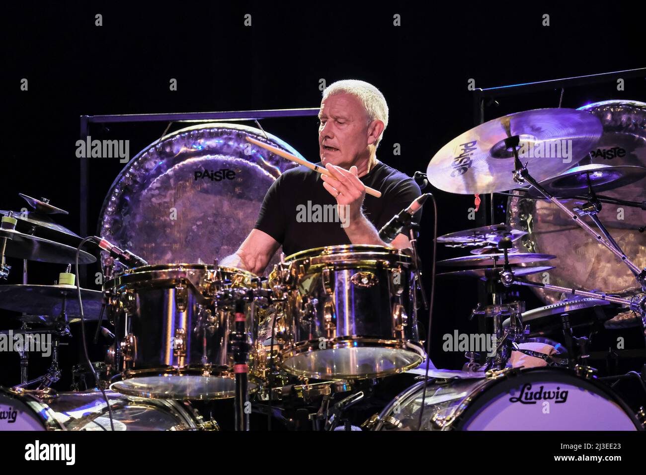 Carl Fredrick Kendall Palmer, English drummer, and bassist, best known