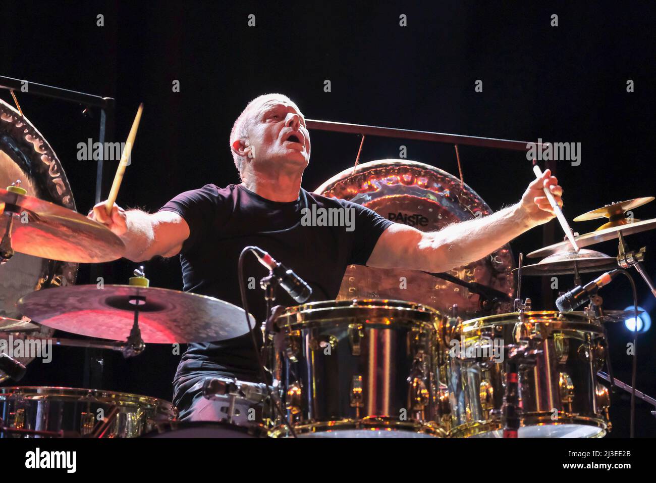 Carl Fredrick Kendall Palmer, English drummer, and bassist, best known