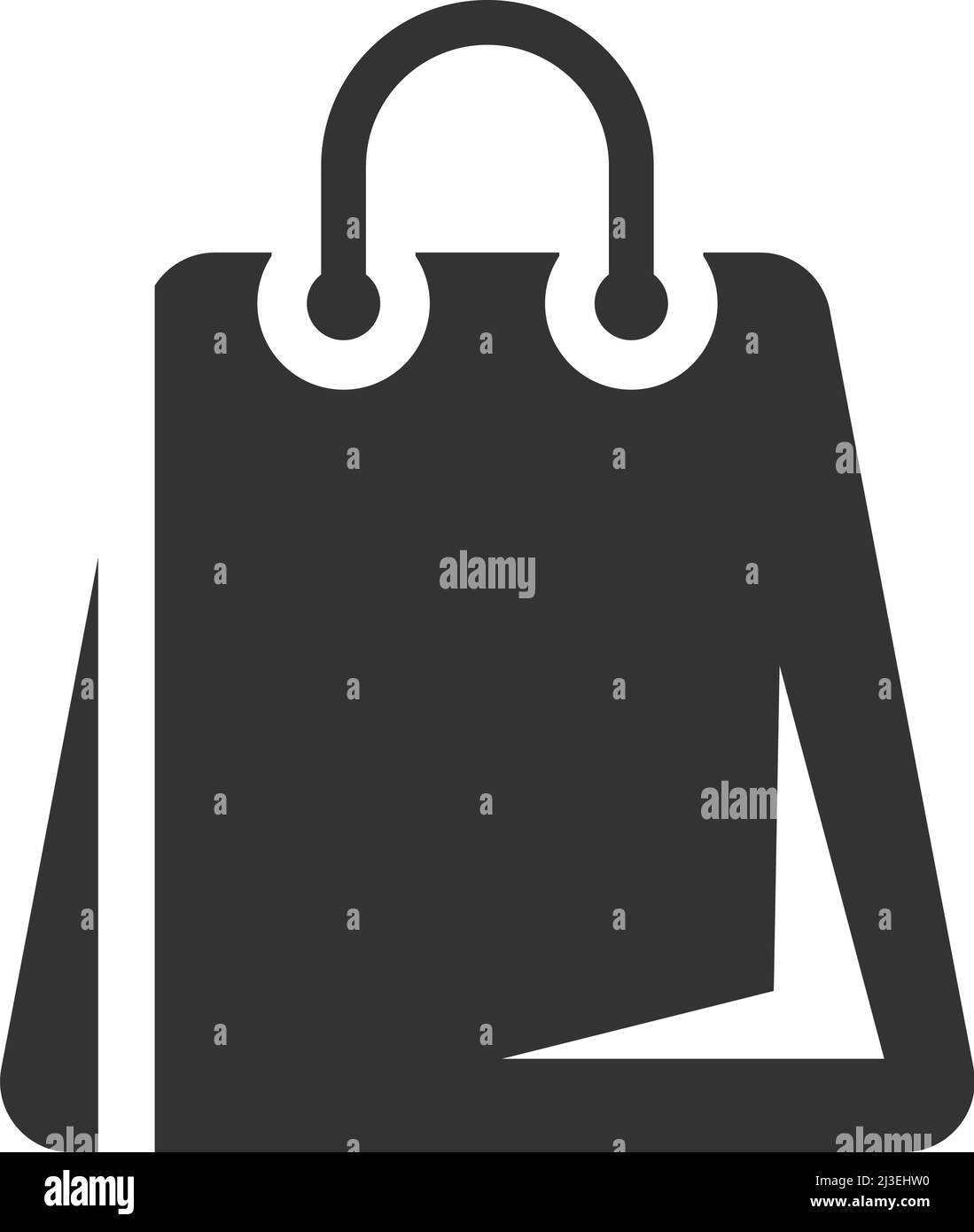 Shopping bag icon Black and White Stock Photos & Images - Alamy
