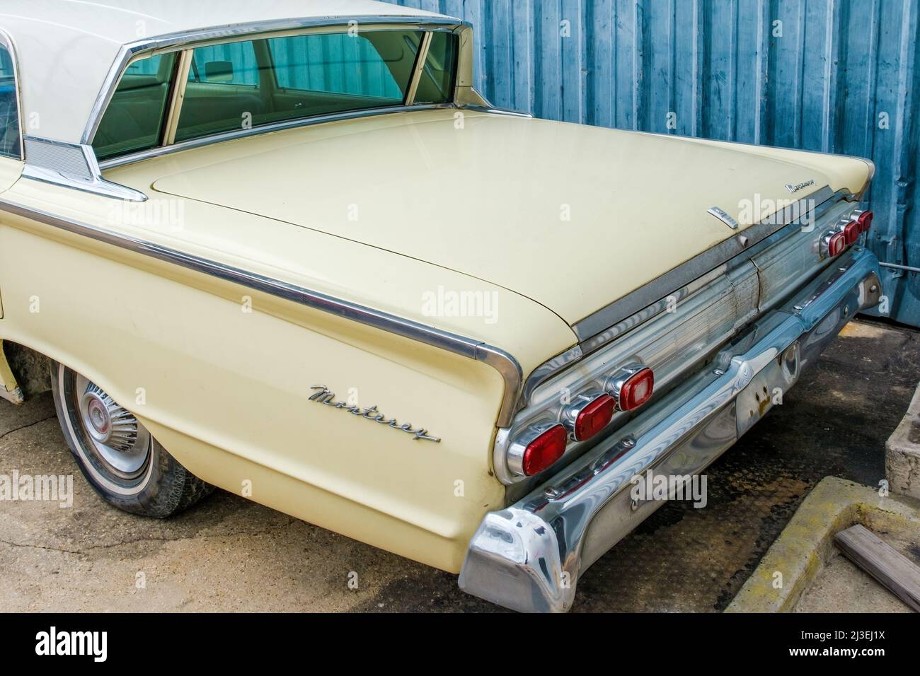 New Orleans, LA, USA - APRIL 5,  2022: Rear of 1964 Mercury Monterey Stock Photo