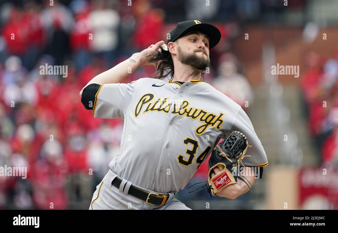 Pittsburgh Pirates starting pitcher JT Brubaker delivers a pitch to the