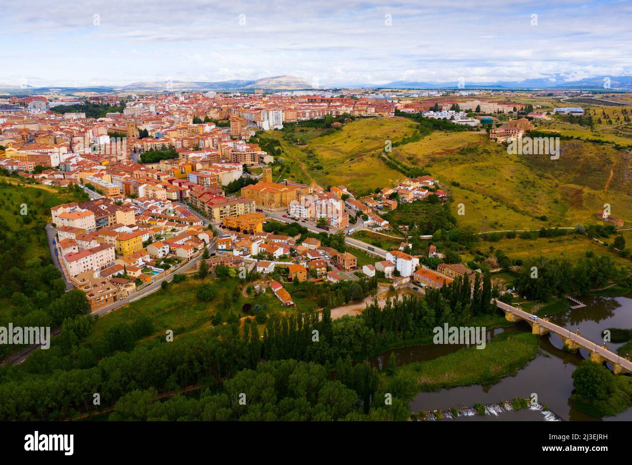Aerial View Of Soria Stock Photo Alamy aerial-view-of-soria-stock-photo-alamy
