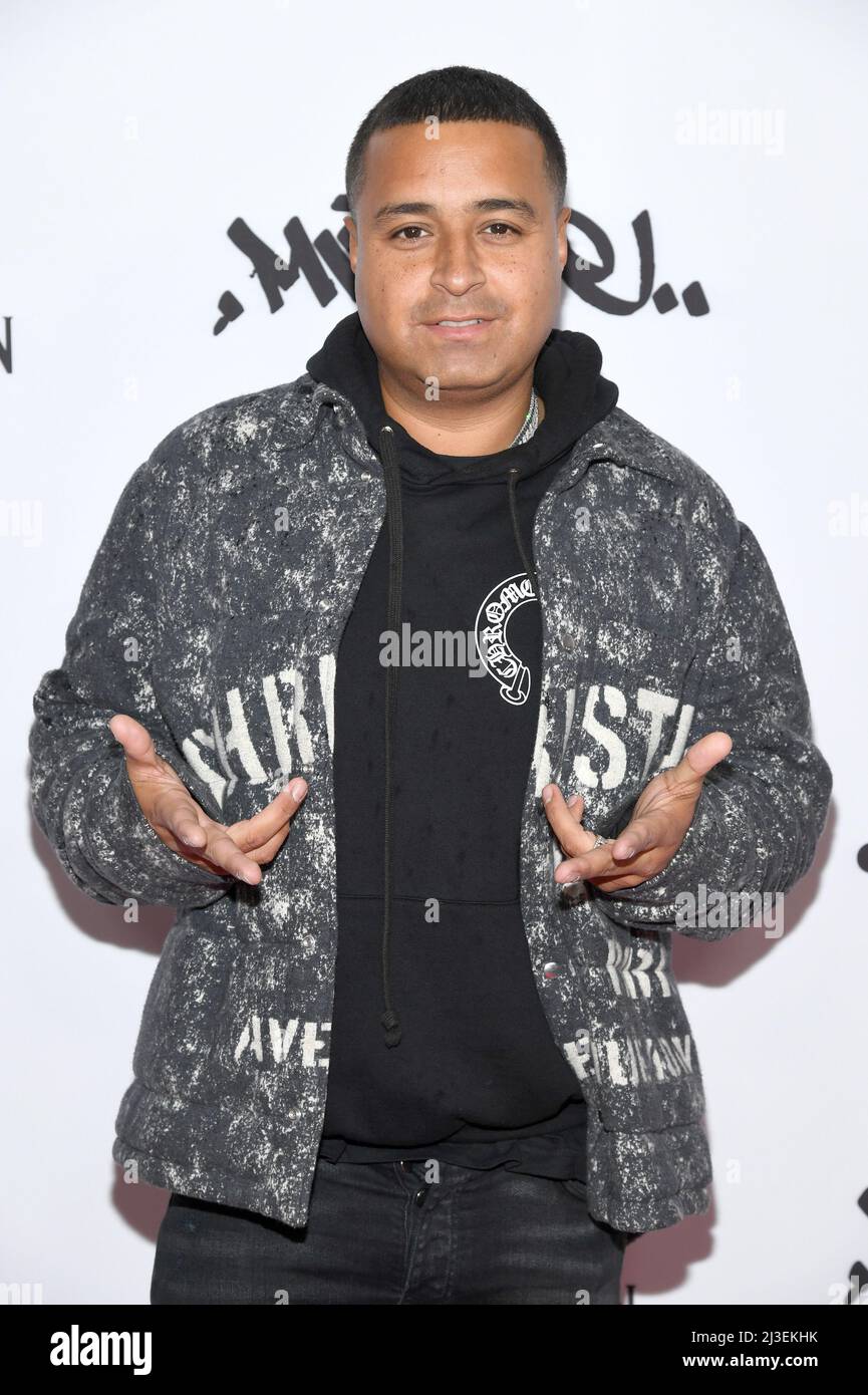 New York, USA. 07th Apr, 2022. DJ Camilo attends the world premiere of 'Mixtape' at United Palace Theater in New York, NY, April 7, 2022. (Photo by Anthony Behar/Sipa USA) Credit: Sipa USA/Alamy Live News Stock Photo