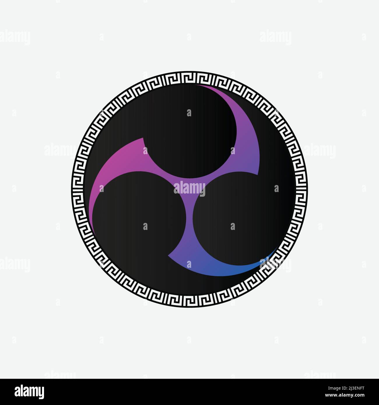 Japanese religion symbol vector illustration Stock Vector Image & Art