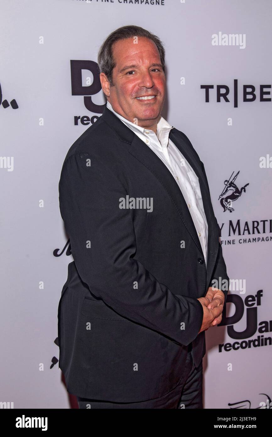 NEW YORK, NEW YORK APRIL 07 Richard Yaffa attends the world premiere of "Mixtape" at United