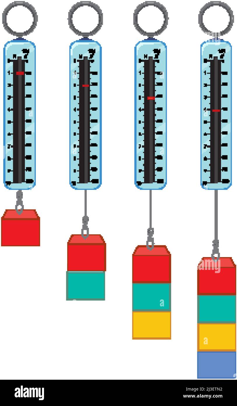 A newton meter on white background illustration Stock Vector Image & Art -  Alamy