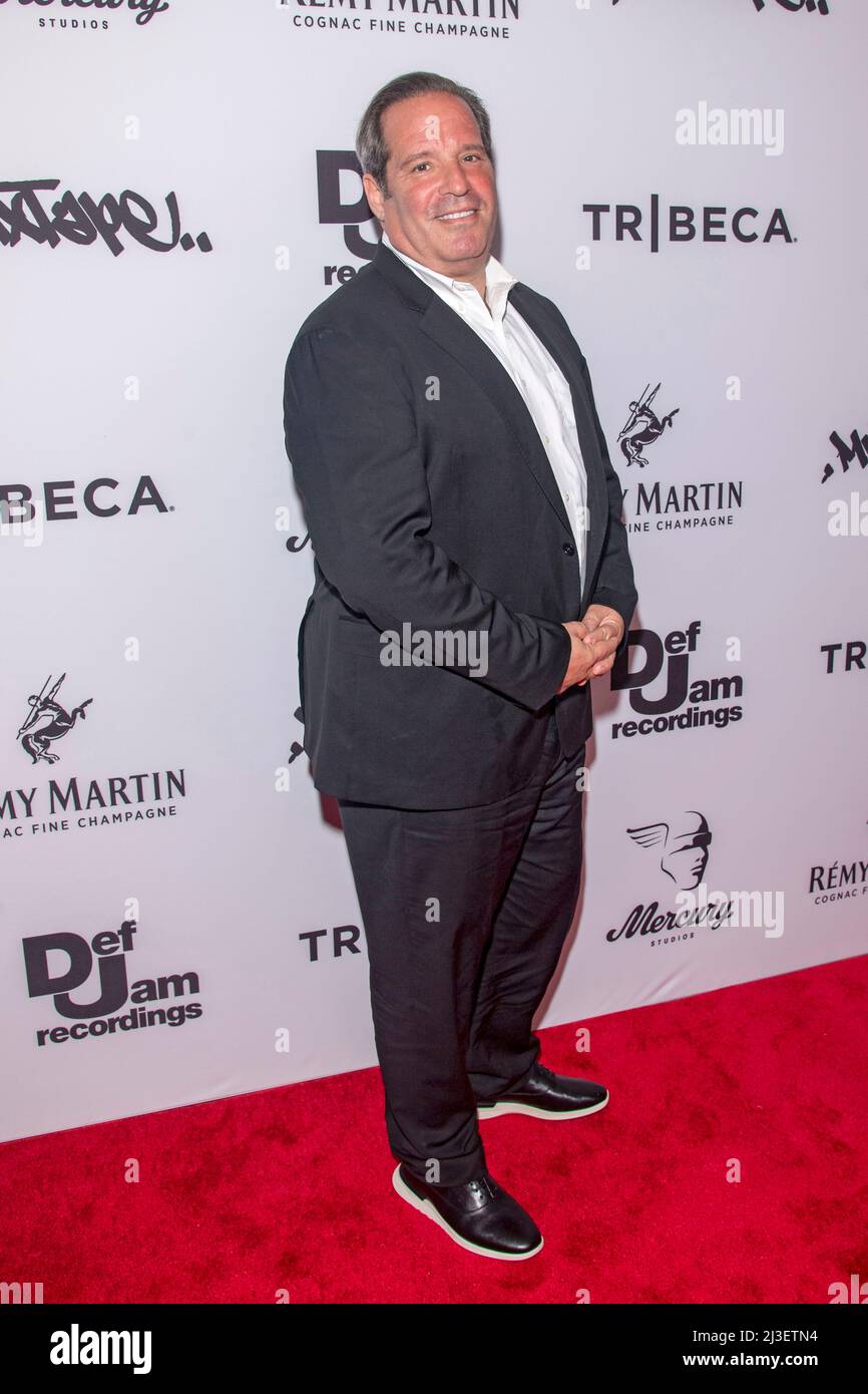 NEW YORK, NEW YORK - APRIL 07: Richard Yaffa attends the world premiere of 'Mixtape' at United Palace Theater on April 07, 2022 in New York City. Credit: Ron Adar/Alamy Live News Stock Photo
