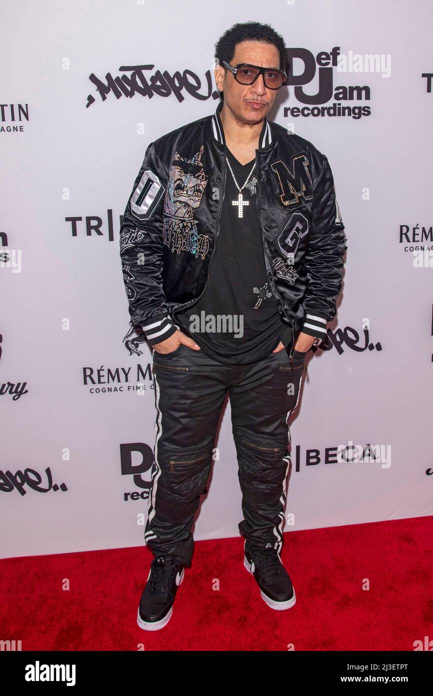 NEW YORK, NEW YORK - APRIL 07: Kid Capri attends the world premiere of ...