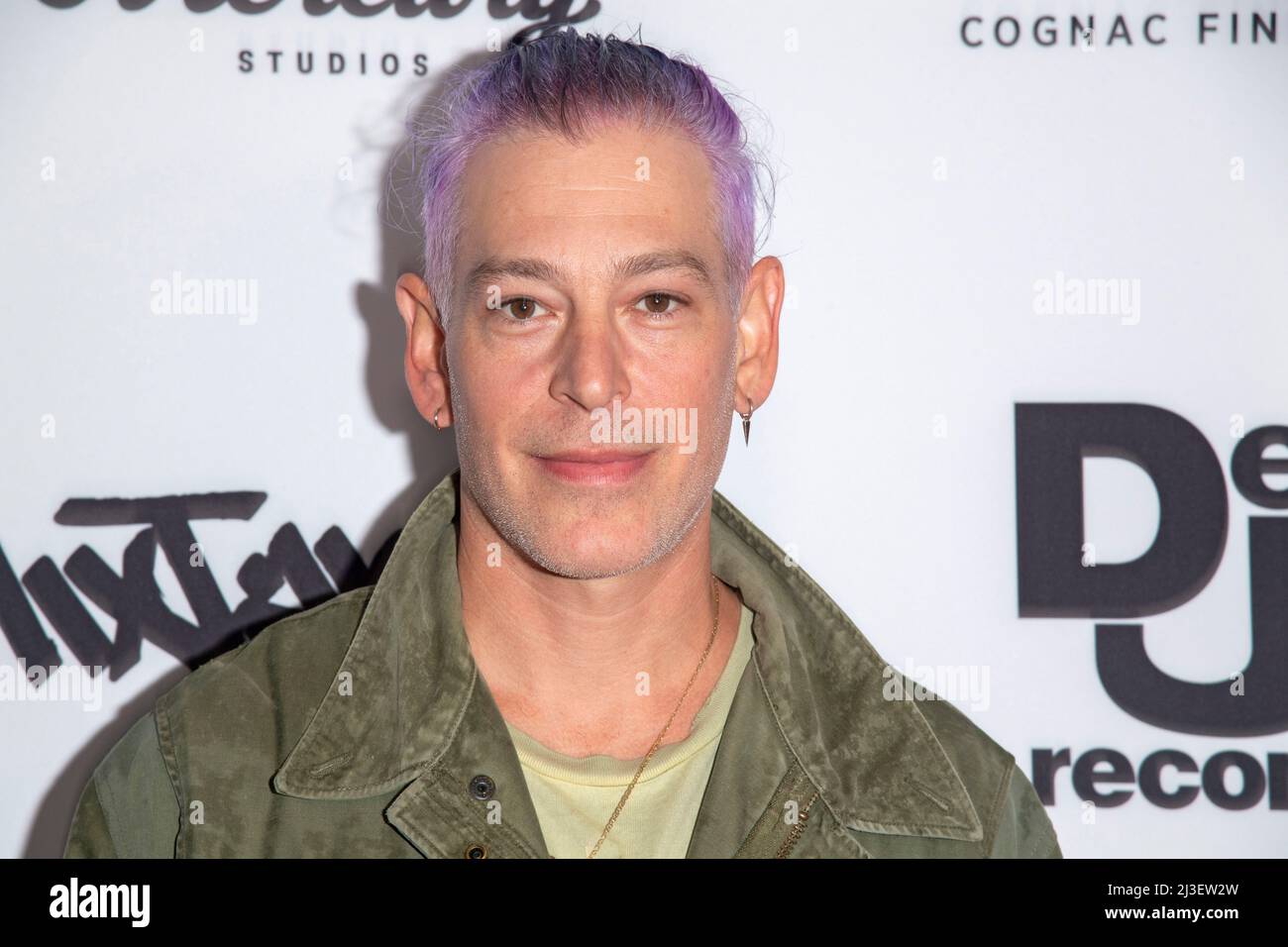 NEW YORK, NEW YORK - APRIL 07: Matisyahu attends the world premiere of 'Mixtape' at United Palace Theater on April 07, 2022 in New York City. Credit: Ron Adar/Alamy Live News Stock Photo