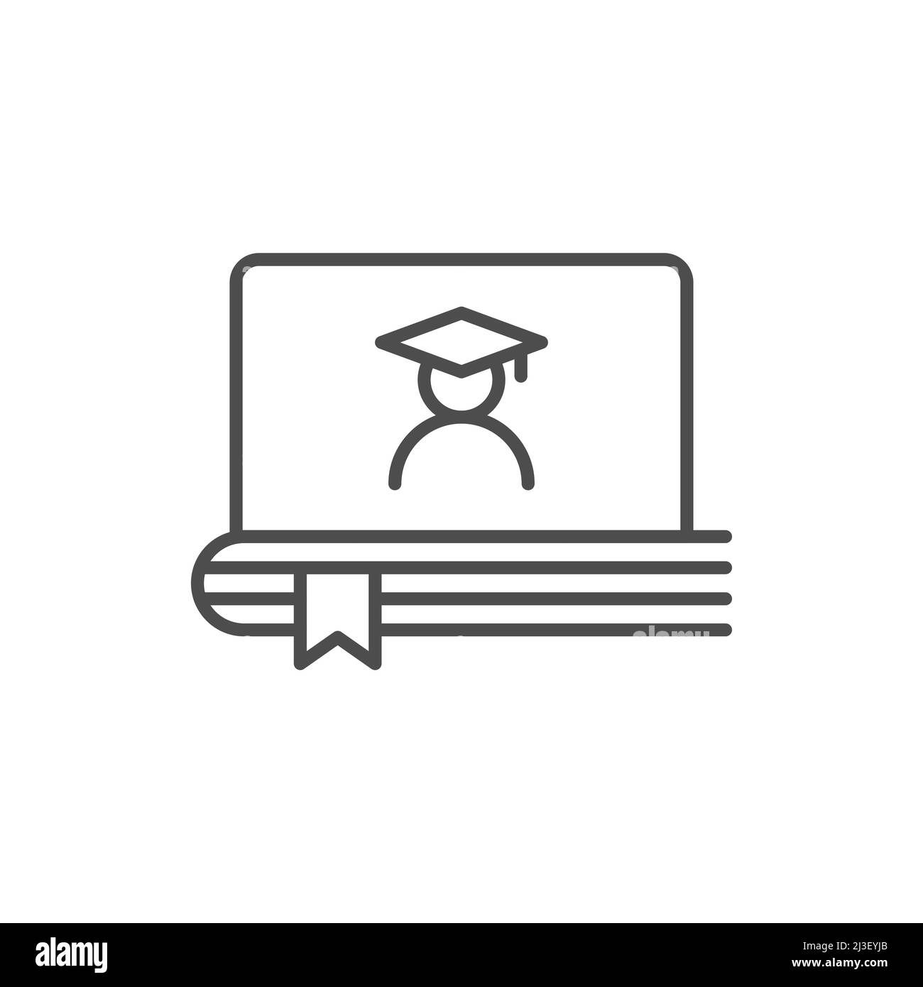 Distance education, online learning. Colorful flat design vector ...