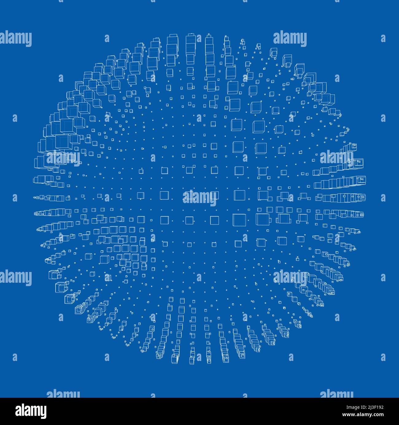 Vector abstract sphere background Stock Vector Image & Art - Alamy