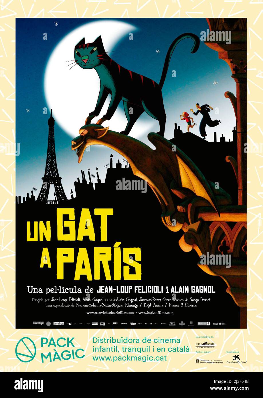 A Cat In Paris 10 Original Title Une Vie De Chat Directed By Jean Loup Felicioli And Alain Gagnol Credit Folimage Album Stock Photo Alamy