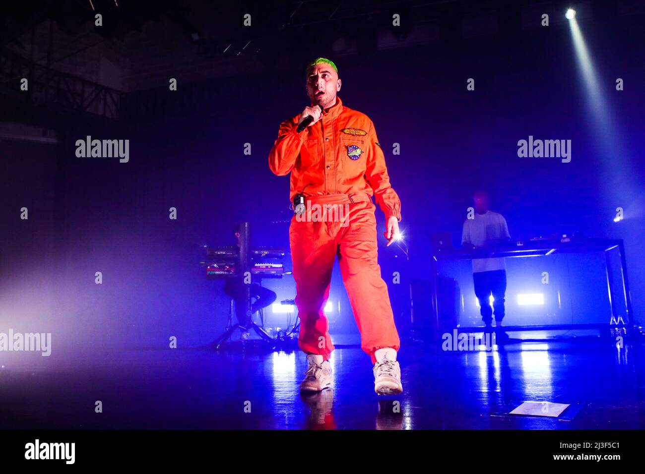 Italian singer Coez performs live at Alcatraz in Milano, Italy, on April  07, 2022 Stock Photo - Alamy