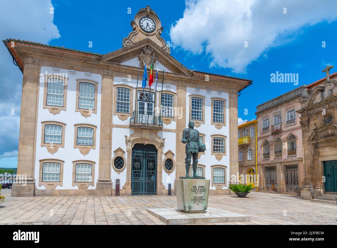 Camara Municipal in Chaves in Portugal Stock Photo - Alamy