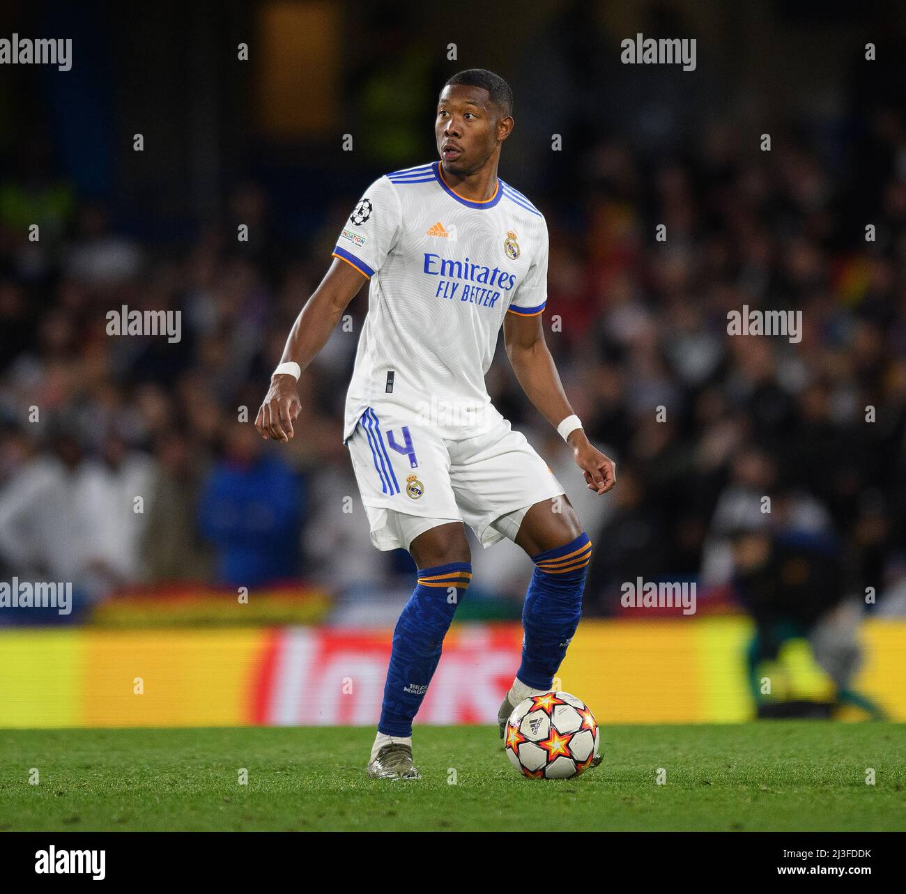 David Alaba of Real Madrid inspects the pitch with family during the  News Photo - Getty Images