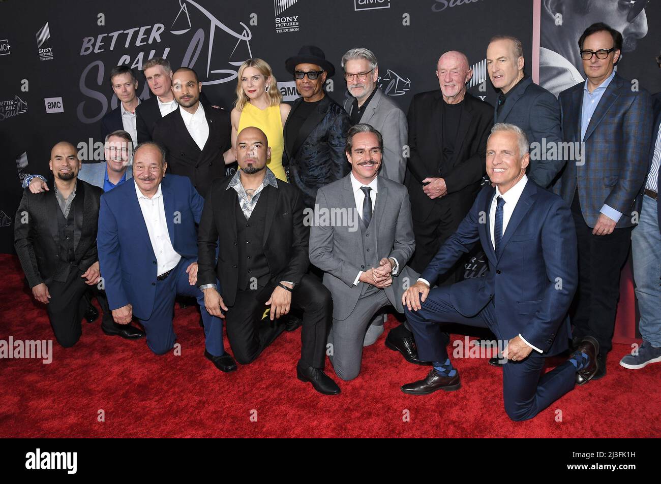 Los Angeles, USA. 07th Apr, 2022. BETTER CALL SAUL Cast & Crew at the  Premiere of AMC's BETTER CALL SAUL Sixth and Final Season held at the  Hollywood Legion Theater in Hollywood,
