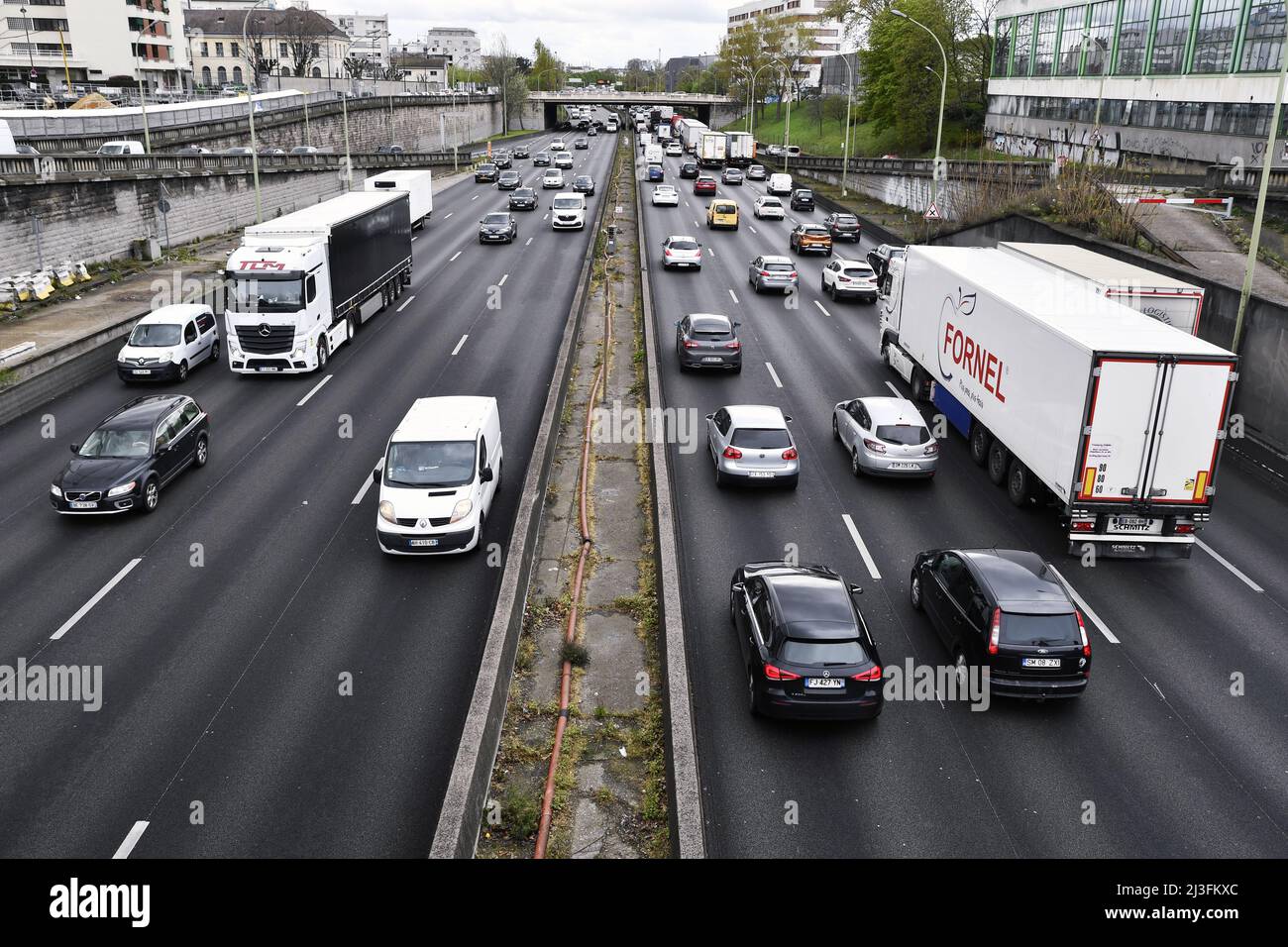 Boulevard Périphérique - Porte de Vincennes - Paris - France Stock Photo -  Alamy