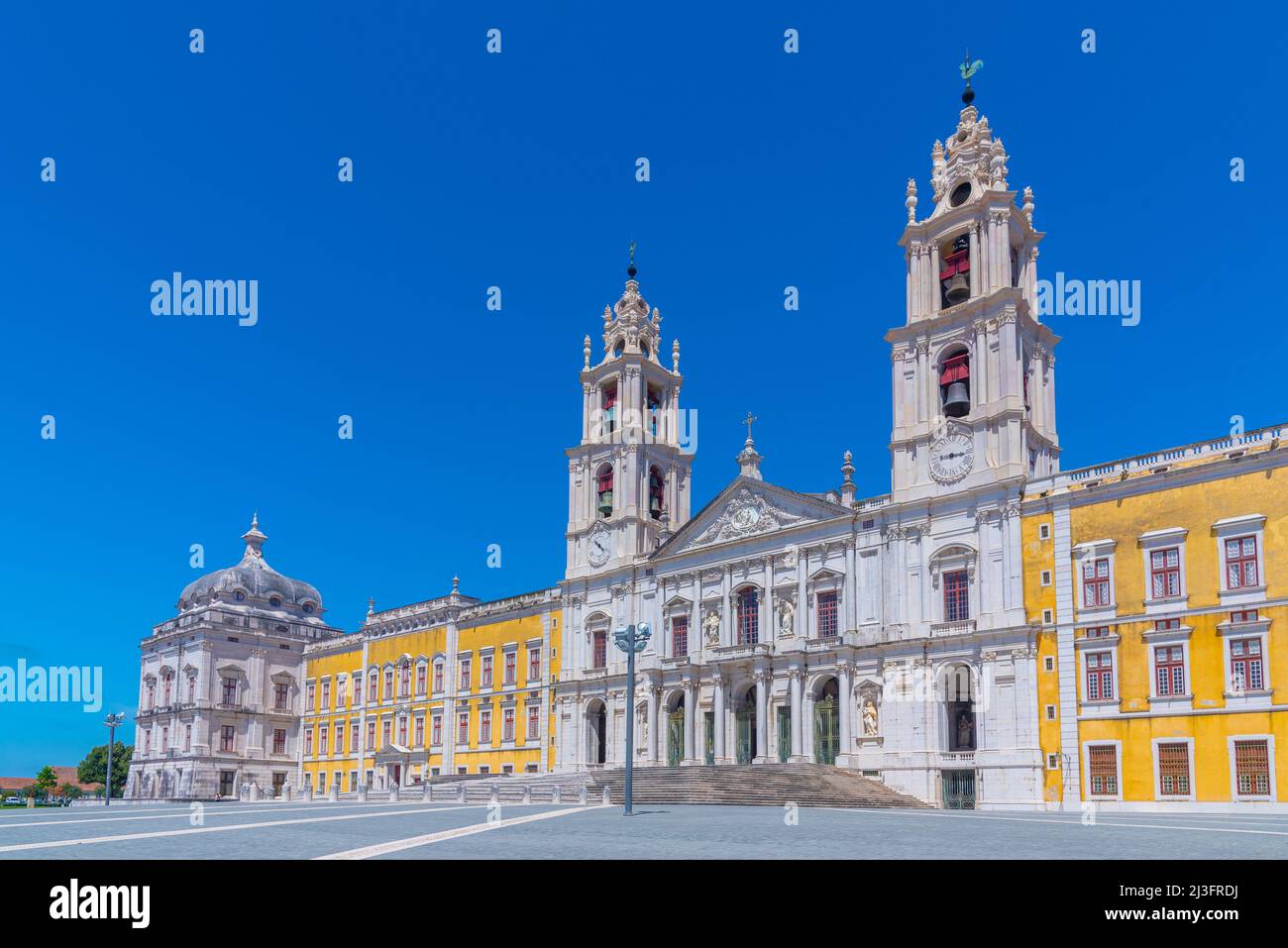National palace in Mafra, Portugal Stock Photo Alamy