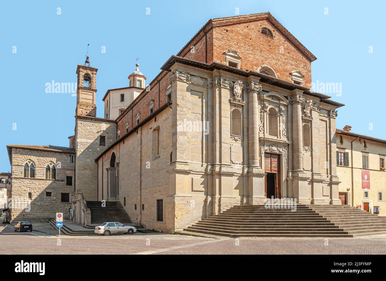 Cattedrale di San Florido in Citta di Castello, Umbria Stock Photo