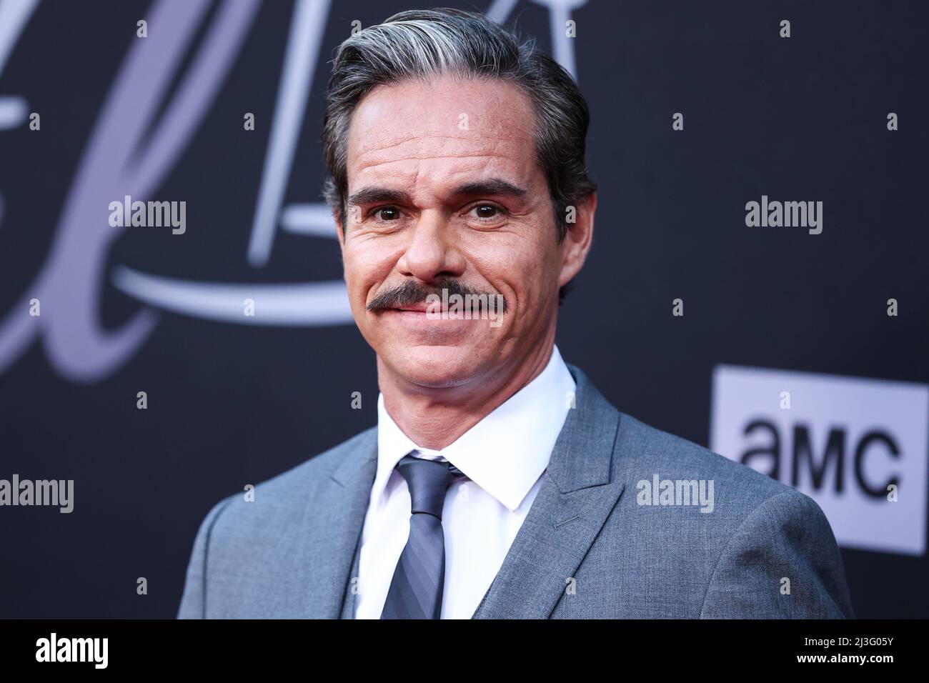 Hollywood, United States. 07th Apr, 2022. HOLLYWOOD, LOS ANGELES, CALIFORNIA, USA - APRIL 07: Tony Dalton arrives at the Los Angeles Premiere Of AMC's 'Better Call Saul' Season 6 held at the Hollywood American Legion Theatre Post 43 on April 7, 2022 in Hollywood, Los Angeles, California, United States. (Photo by Xavier Collin/Image Press Agency) Credit: Image Press Agency/Alamy Live News Stock Photo
