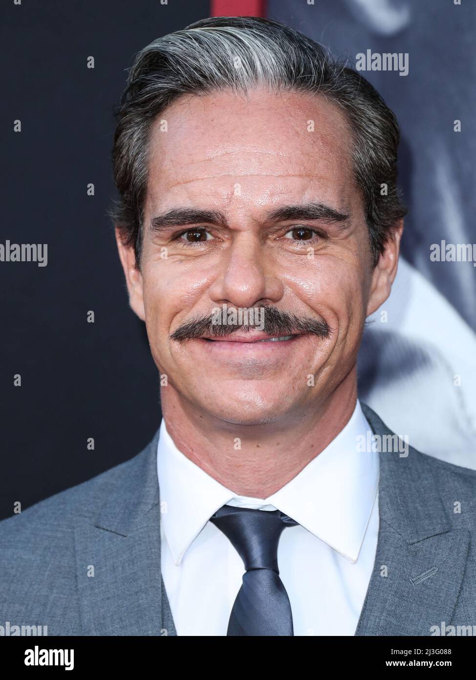 Hollywood, United States. 07th Apr, 2022. HOLLYWOOD, LOS ANGELES, CALIFORNIA, USA - APRIL 07: Tony Dalton arrives at the Los Angeles Premiere Of AMC's 'Better Call Saul' Season 6 held at the Hollywood American Legion Theatre Post 43 on April 7, 2022 in Hollywood, Los Angeles, California, United States. (Photo by Xavier Collin/Image Press Agency) Credit: Image Press Agency/Alamy Live News Stock Photo