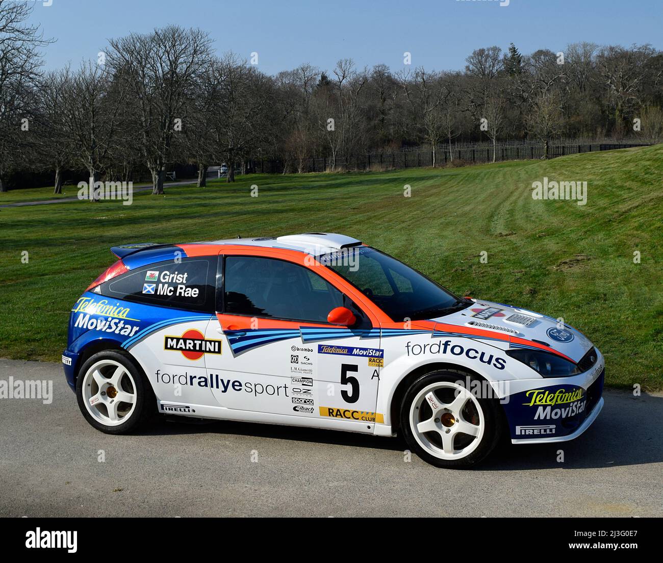 2002 Ford Focus WRC Stock Photo