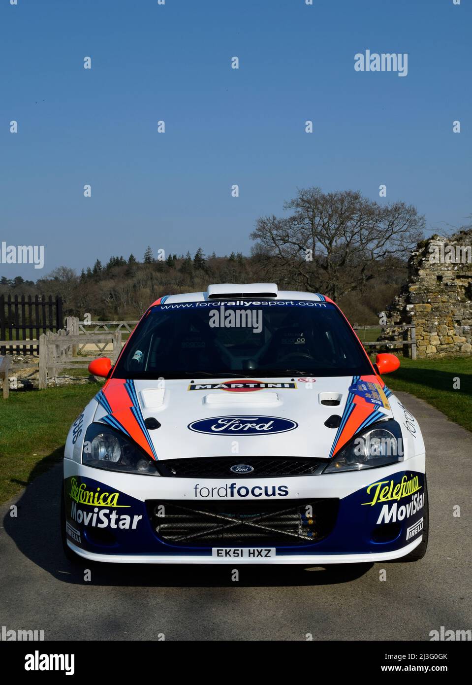 2002 Ford Focus WRC Stock Photo