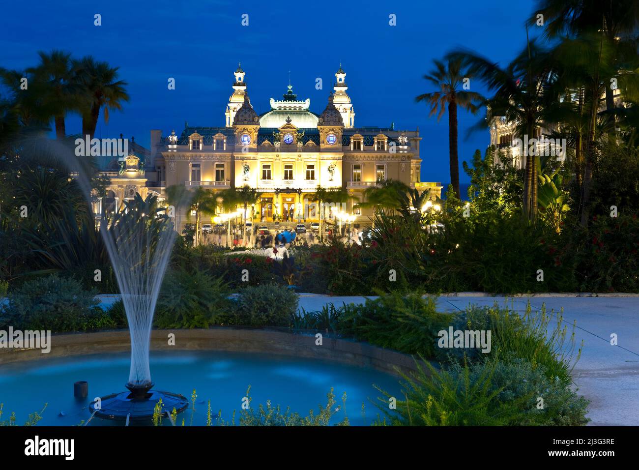 Monte Carlo Casino, Monaco Stock Photo