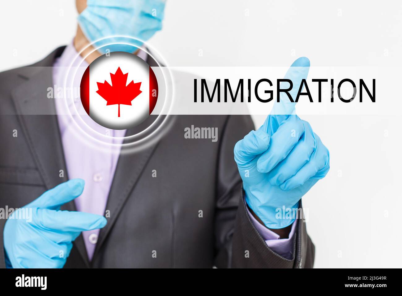 Canadian man holding canadian flag hi-res stock photography and images ...