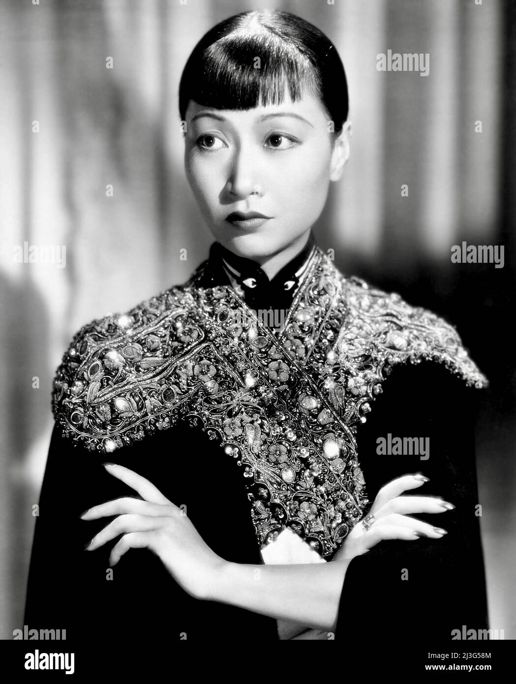 Eugene Robert Richee photo portrait of Anna May Wong Stock Photo