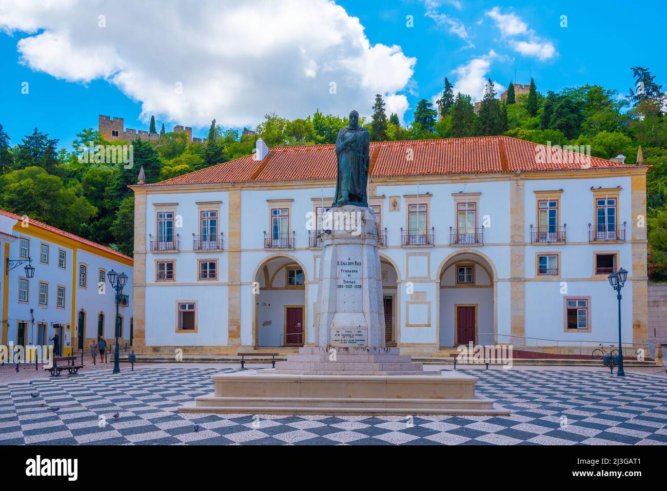 Camara Municipal in Tomar in Portugal Stock Photo - Alamy