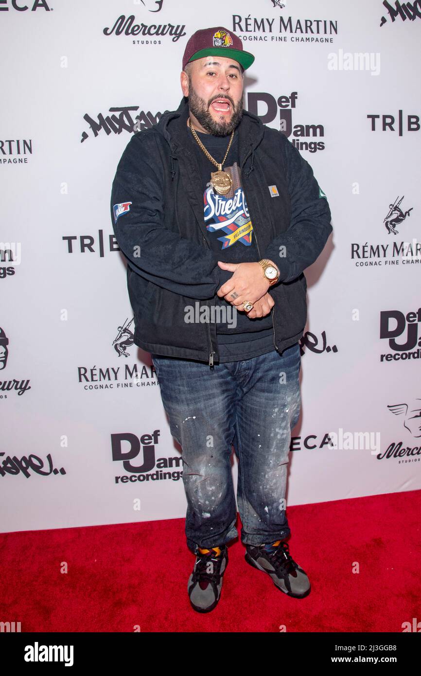 Nemz attends the world premiere of 'Mixtape' at United Palace Theater in New York City. (Photo by Ron Adar / SOPA Images/Sipa USA) Stock Photo