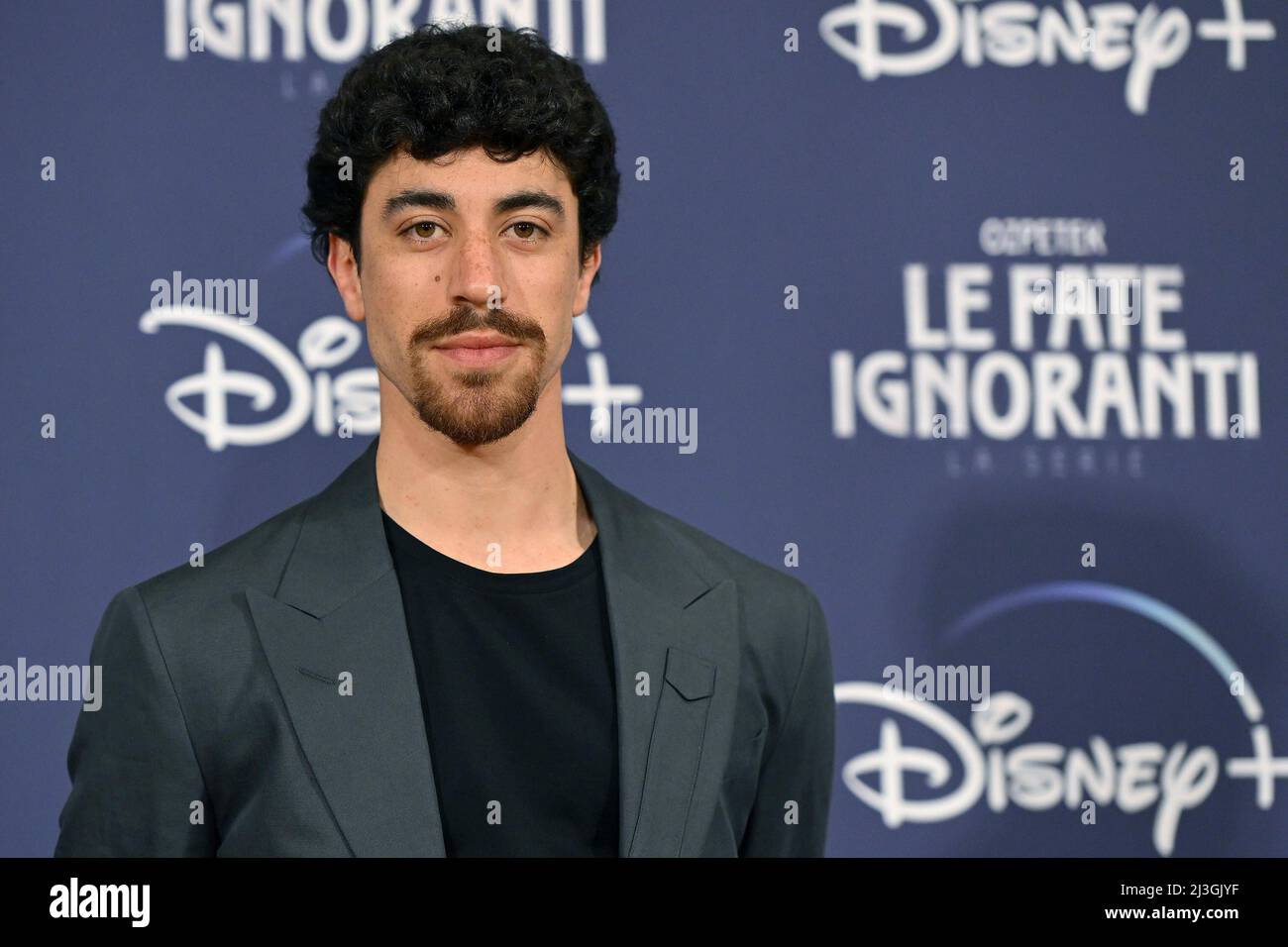 April 8, 2022, ROME Italian actor Eduardo Scarpetta poses during a