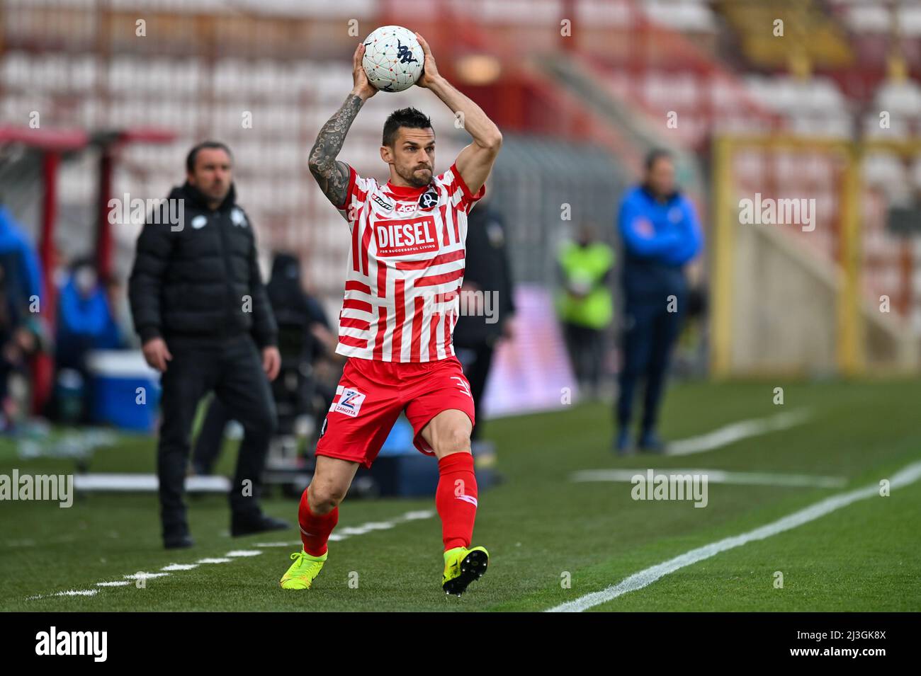 Vicenza, Italy. 06th Apr, 2022. The Referee of the match Maresca