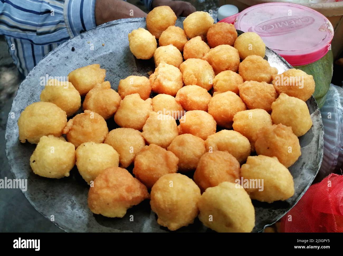 Indian Street Food Stock Photo